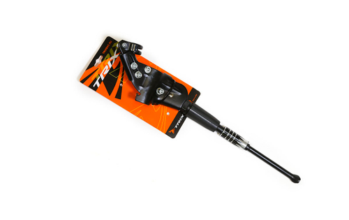 Подножка TRIX 24-29", алюминиевая, крепление на 2 пера, регулируемая, черная