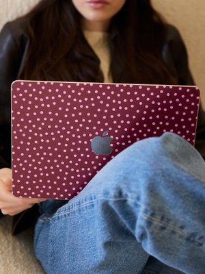 Виниловая наклейка SPRINKLES (вишневый) для MacBook