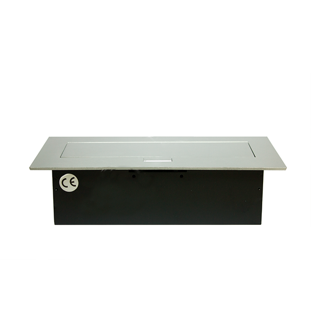 Блок розеток MX-226 п/автомат (2 EURO + 2 USB-A), с кабелем питания, Серебро