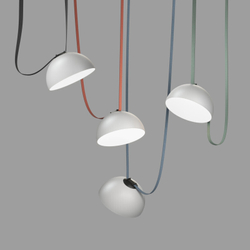 DK5662-WH+BK Cветильник для трека-ремня Belty Smart, серия Flow, со светодиодом, D300*H171мм, 48V DC, 28W, RA90, 120°, 3000-5700K, IP20, белый с черным, алюминий