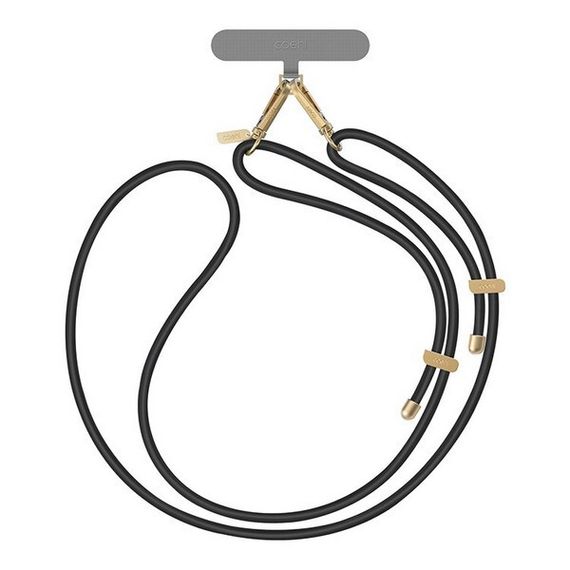 Шнурок на шею Uniq COEHL Laurel Lanyard (LAUREL-LMBLK) Black