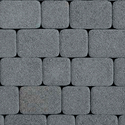 ТРОТУАРНАЯ ПЛИТКА КЛАССИКО - А.1.КО.4 ГРАНИТ СЕРЫЙ, КОМПЛЕКТ ИЗ 2 ВИДОВ ПЛИТ