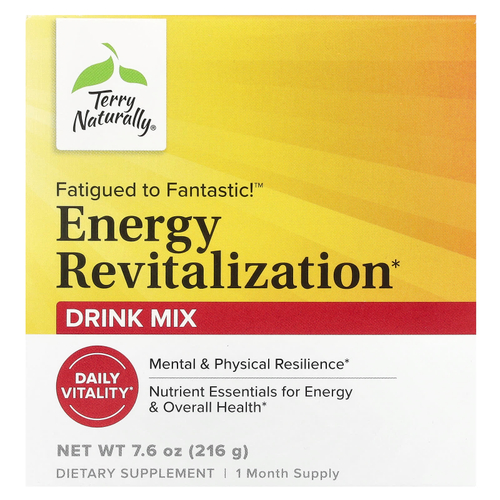 Terry Naturally, Смесь для восстановления энергии от Fatigued to Fantastic! ™, 216 г (7,6 унции)