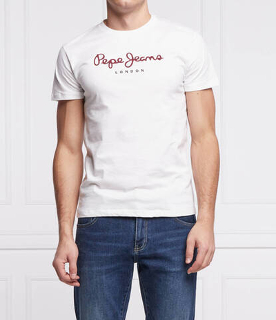 футболка eggo Pepe Jeans London - белый(PM508208)