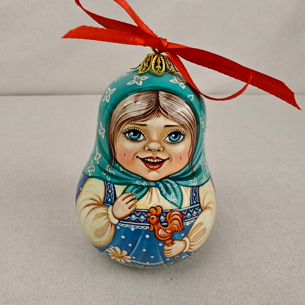 Матрешка "Аленка"( ручная роспись Палех)