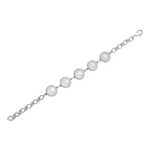 Браслет классический Possebon Pearl Opaline C1362.25 BW/S