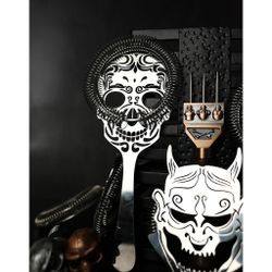 Стрейнер барный нерж. 22,3 см d 9,5 см Череп Skull B'Guys P.L.- Barbossa