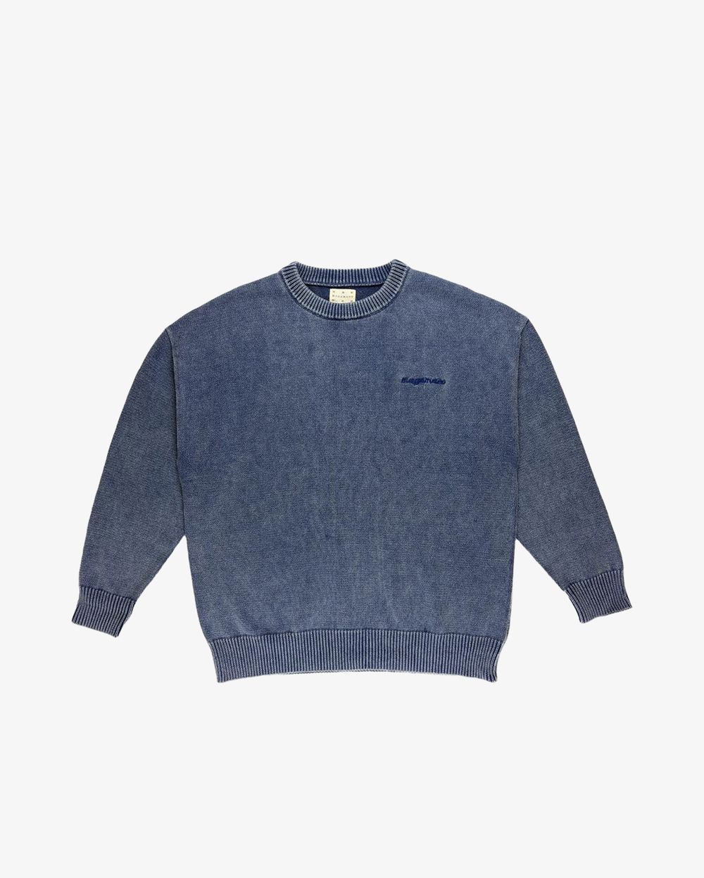 Свитер Magamaev Default knit blue/dye синий