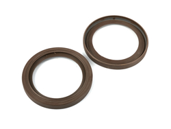 Сальник 80x105x11 дв. ЯМЗ-536, 534 коленчатого вала передний МКВ с губой (коричневый/NBR) Балаково