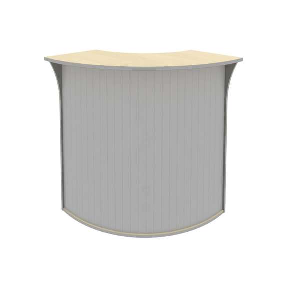 Riva Стойка угловая (радиусный элемент-ролета) А.РС-5.5 ролета Клен Металлик NEW 950*950*1150