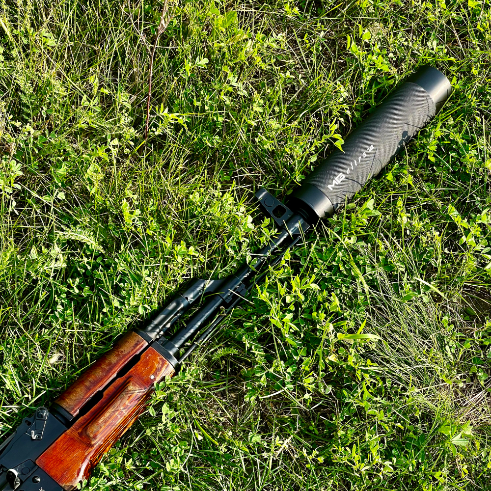 ДТКП закрытого типа Макси Лонг v2 на Сайга, (.308 Win, 7,62x39, М24x1,5 правая), Matilda MG Ultra