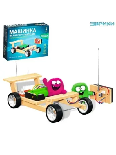 Набор для опытов «Машинка», работает от батареек