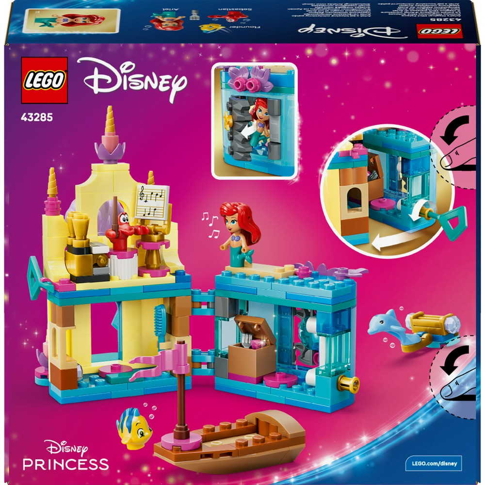 LEGO Disney Princess - Волшебный мини-дворец Ариэль 43285
