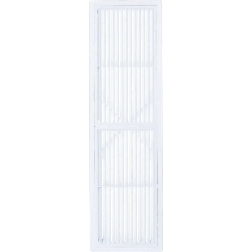 Решетка вентиляционная пластик, разъем, 450х130 мм, Эра, 4513РП