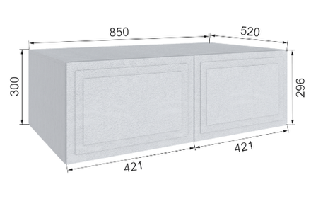 Антресоль Бруклин 85А300