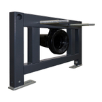 Унитаз импульсный Azario 360х590х380 подвесной, квадратный, быстросъемное сиденье микролифт, монтажная рама в комплекте (AZ-101C)