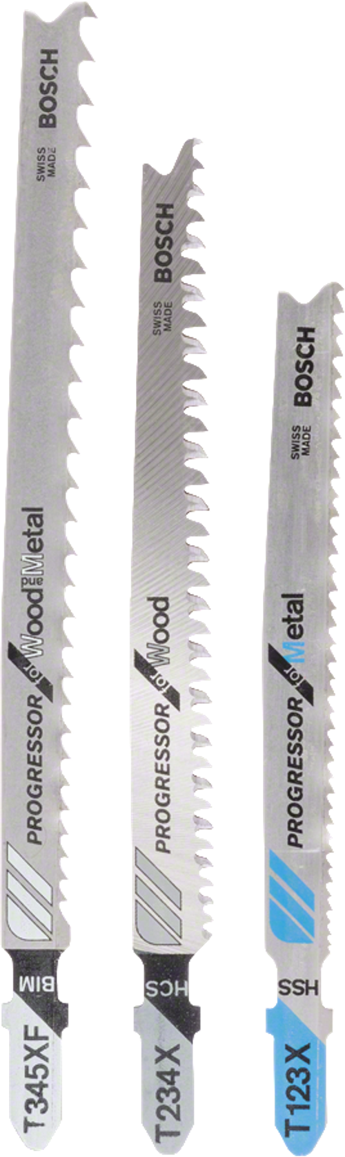 Пилки для лобзика Progressor BOSCH 2607010515