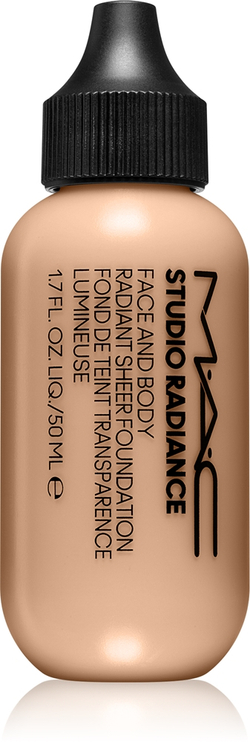 MAC Cosmetics Studio Radiance Face and Body Radiant Sheer Foundation - легкий тональный крем для лица и тела оттенок N1, 50 ml