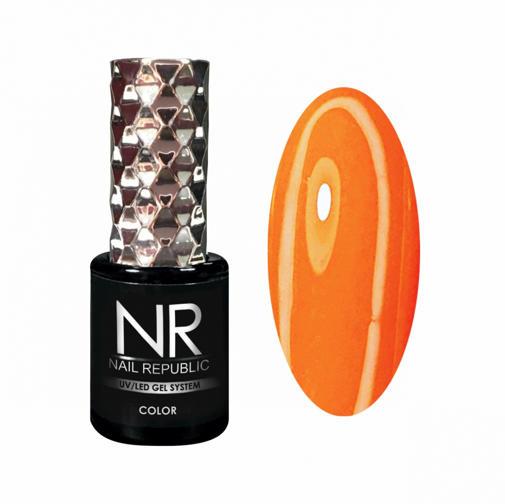 Nail Republic Гель-лак NR-227 Мандариновый, 10 мл