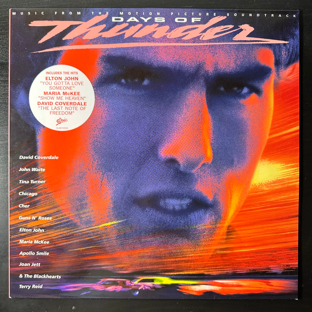 Days Of Thunder - Music From The Motion Picture Soundtrack (Голландия 1990г.)