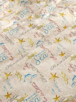 Наволочка комплект 2шт Сказка "Дельфины" 50х70 см, перкаль