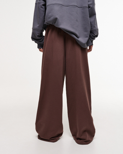 Baggy Trousers LOGO French Roast