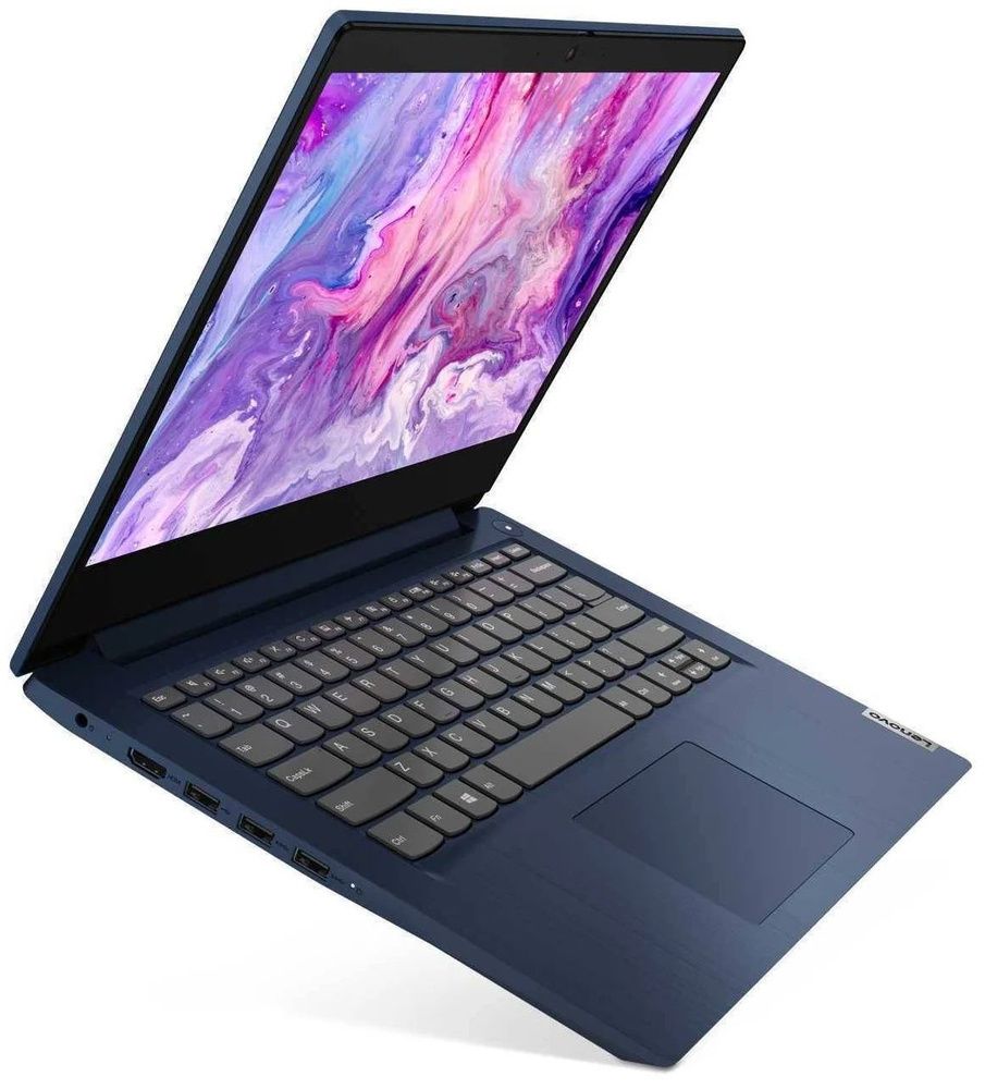 Ноутбук Lenovo IdeaPad 3 14ITL6, 14&amp;quot; (1920x1080) IPS/Intel Core i3-1115G4/8ГБ DDR4/256ГБ SSD/UHD Graphics/Windows 10 Home, синий [82H7004YRU]