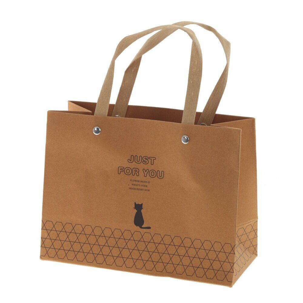 GAEM Пакет подарочный (бумага 260 г/м2, блок 12шт), L19,5 W9 H14,5 см, 3в.