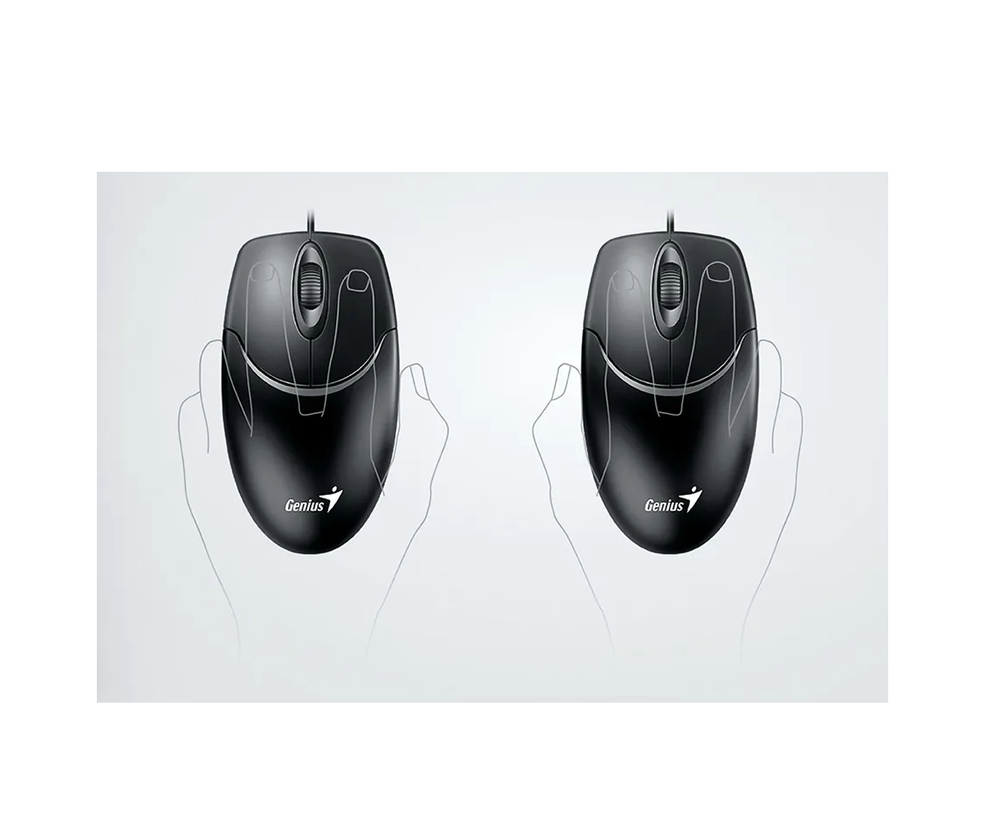 Мышь Genius NetScroll 120 V2 (USB) Black