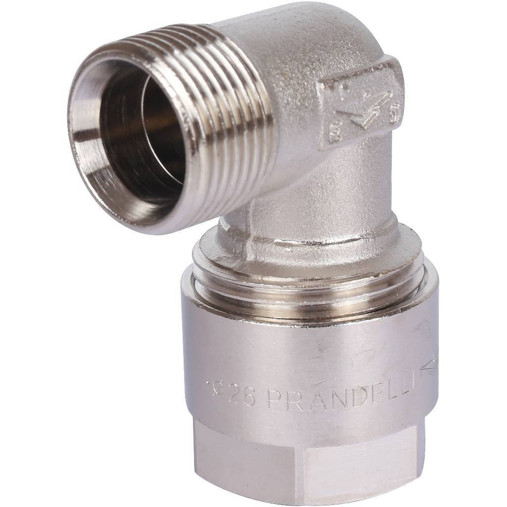 Уголок90" с наружной резьбой Prandelli 26х3,0х3/4"