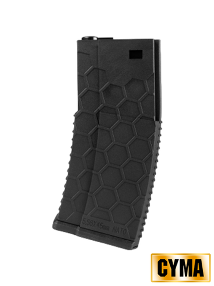 Магазин механический Cyma для М-серии hexmag style на 120 шаров (HY-480BK). Black