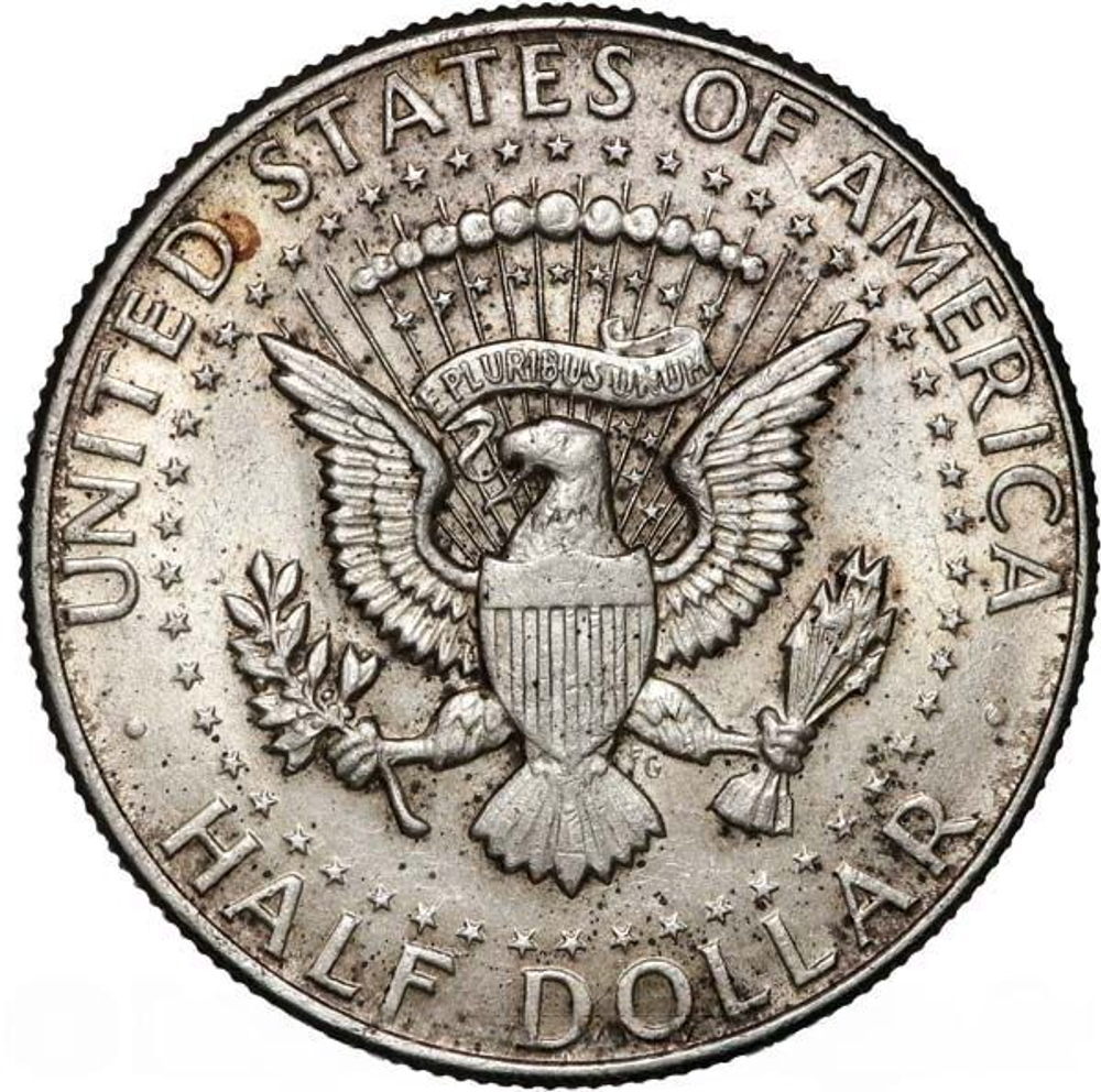 USA 1964 Kennedy Half Dollar (P)