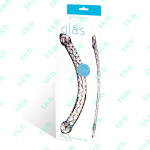 Двухголовый стеклянный фаллос, 34 см