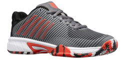 детские Кроссовки теннисные K-Swiss Hypercourt Express 2 Junior - steel gray/jet black/spicy orange