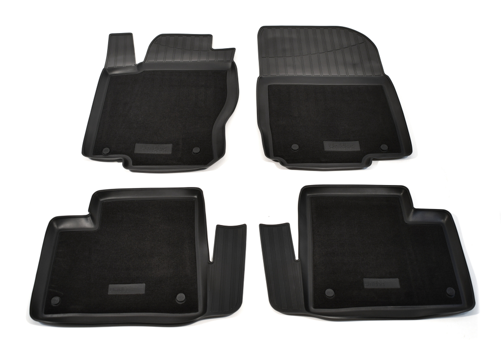 Ковры в салон Norplast/Unidec для Mercedes-Benz M в кузове W166 (2012-), Черный, арт.NPA10-C56-500-CM