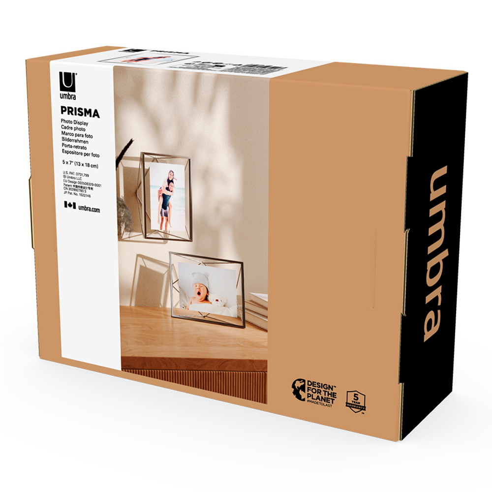 Фоторамка prisma, 13х18, хром