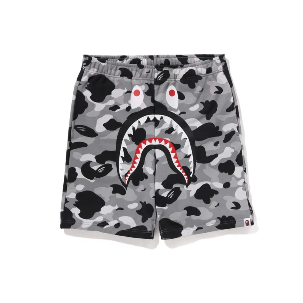 A Bathing Ape Bathing Ape 1st Camo Shark Track Шорты