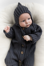 Комплект 3в1 лапша из 100% хлопка Антрацитовый