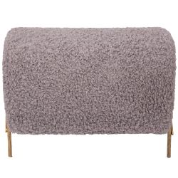 Банкетка Нимфея Серый Бронза