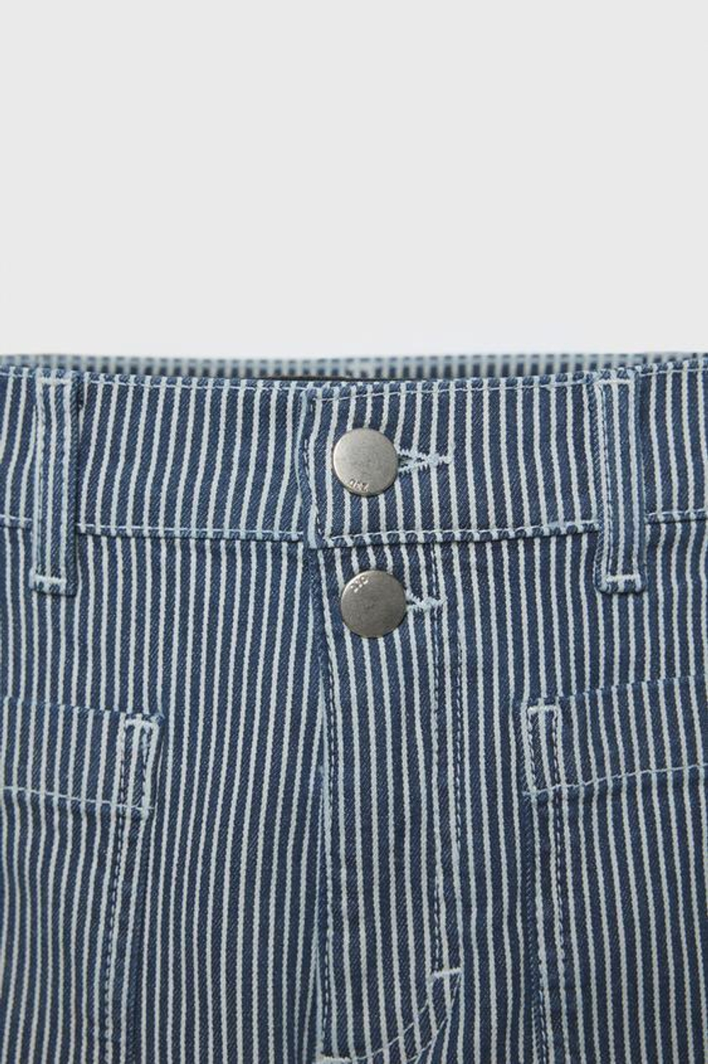 ZARA ШИРОКИЕ ДЖИНСЫ В ПОЛОСКУ Z3D, ПОЛОСКИ