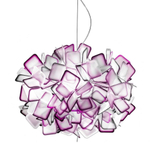Pendant design lamp Clizia by Slamp D53 (purple)
