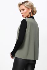 Жилет с декоративными пуговицами свободный DStrend (Акция)