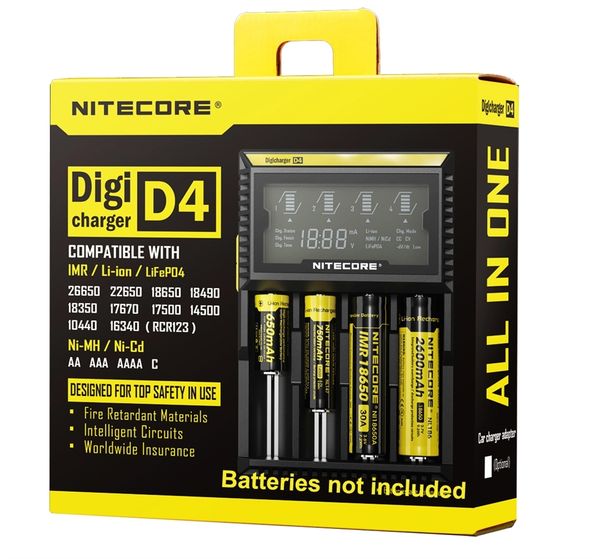 Купить ЗАРЯДНОЕ УСТРОЙСТВО NITECORE Digicharger D4