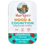 MaryRuth's, Полоски для снятия настроения, клубника, 30 полосок