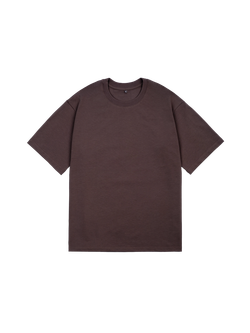 Футболка оверсайз (коричневый) 230 г