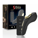 Вибратор в трусики Ibiza с пультом ДУ, черный, 8,5 см