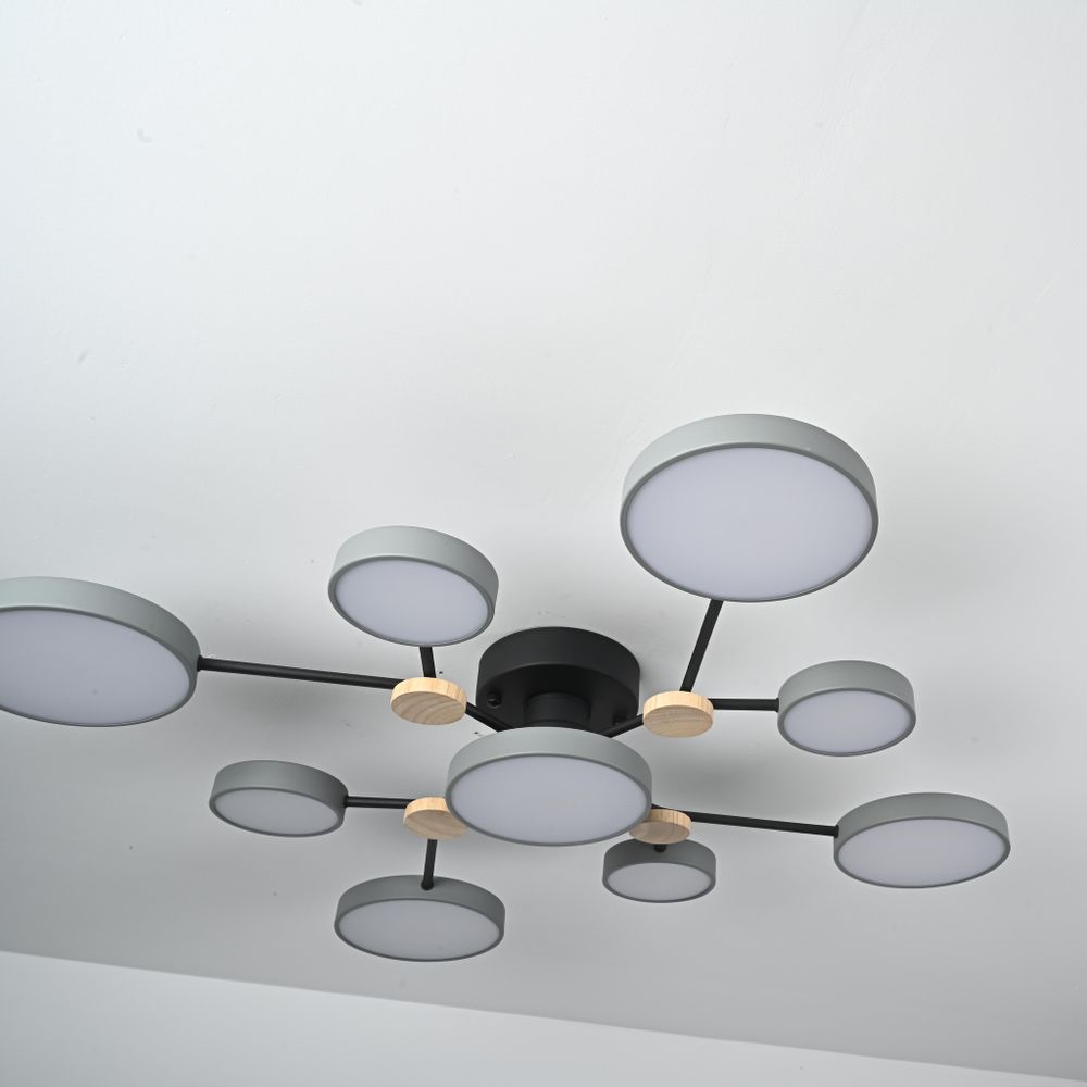 Потолочная Люстра Gamma D98 Grey By Imperiumloft