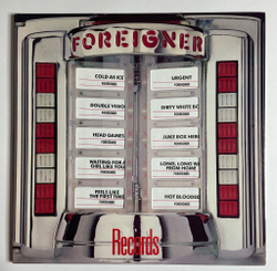 Винтажная виниловая пластинка LP Сборник Foreigner Records (USA 1982)