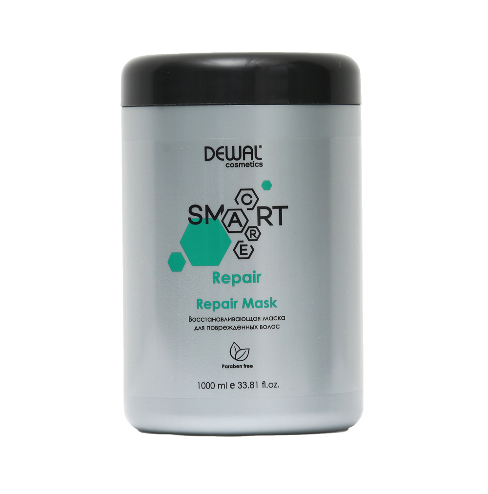 Восстанавливающая маска для поврежденных волос+дозатор SMART CARE 1000 мл