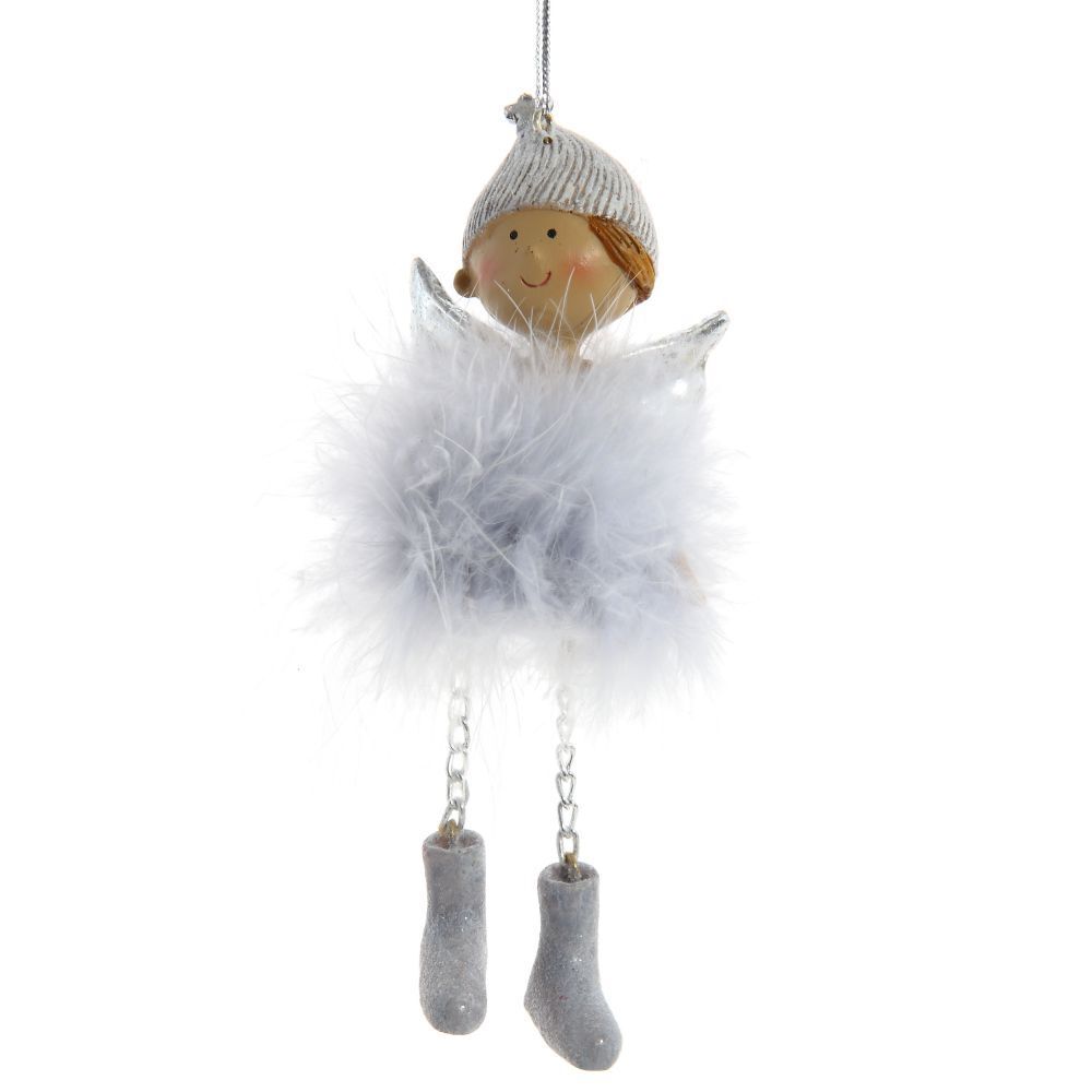 GAEM Украшение новогоднее "Ангелочек", L6 W6 H13 см, 2в.